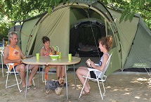 Emplacements camping Forfait C